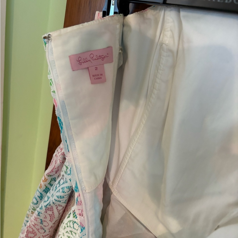 Lilly Pulitzer Multicolor Lace Dress - Picture 3 of 4